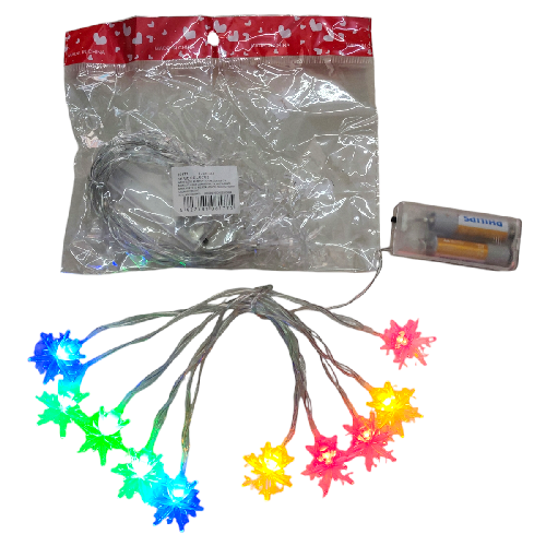 M J6177 SERIE COPO 10 FOCOS MULTICOLOR 2m