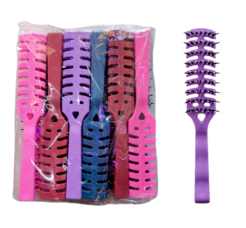 M G1224 CEPILLO P/ CABELLO PUNTO BLNCO PAQ* 12pzs