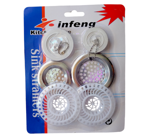MA KC42520 BLISTER DE TAPONES P/ FREGADERO SET 6pzs