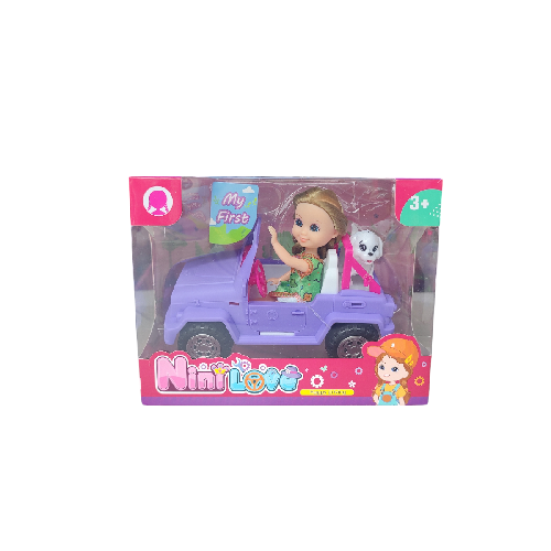 Y 55869 MUÑECA 6" EN CARRO