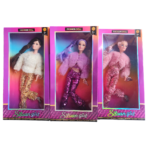 Y LY666-H MUÑECA 11.25" FASION DOLL