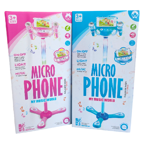 M JT4151 KARAOKE C/ MICROFONO DOBLE C/ SOPORTE CELULAR