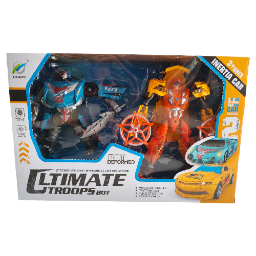 M JT4083 2 ROBOT TRANSFORMABLE