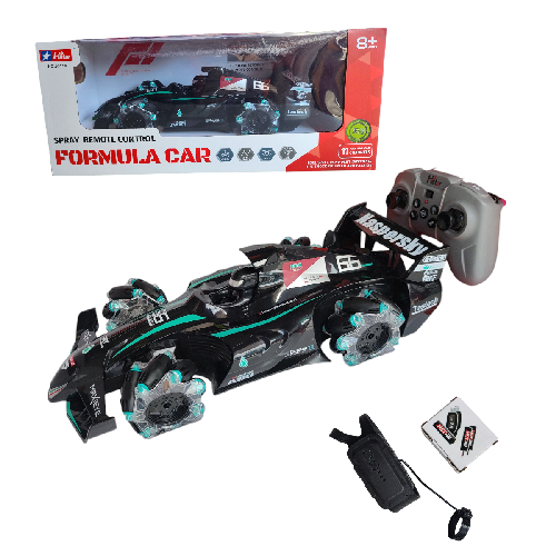 M JT4513 CARRO DE CARRERA CONTROL REMOTO C/ LUZ Y RELOJ caja 20x48x20 cm