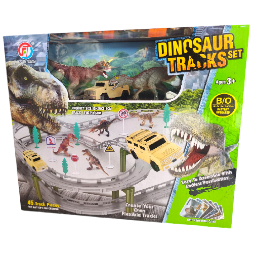 M JT3788 AUTOPISTA DINOSAURIOS caja 30x36x9 cm