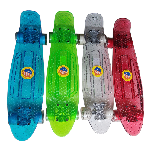 M TY352406 PATINETA TRANSPARENTE 56cm largo