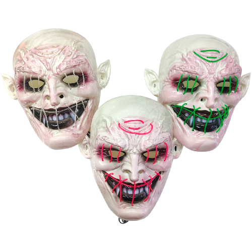 TIN WSJ-5536 MASCARA VAMPIRO ECO* C/ LUZ