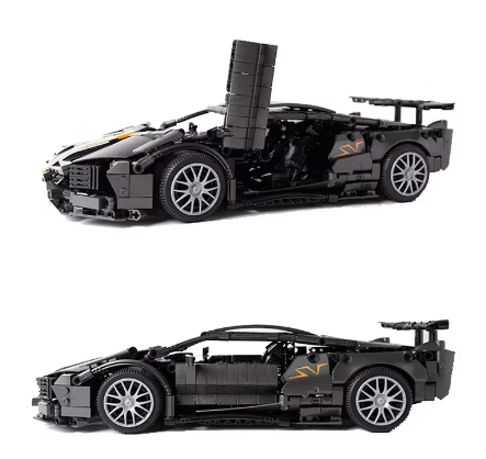 TIN 023015-1 CARRO GRIS ARMABLE 37.5*17*8.5cm 1:14 1356pzs