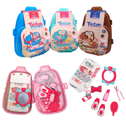 TIN BB-25002H MOCHILA CON ACCESORIOS 18cm