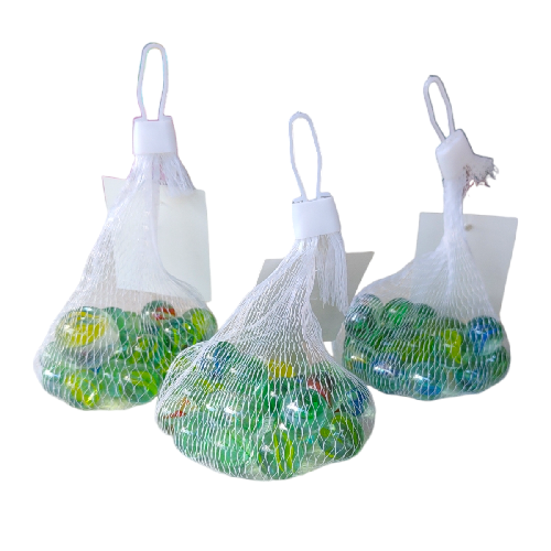ZJ 0041 CANICAS TRANSPARENTE 20pzs