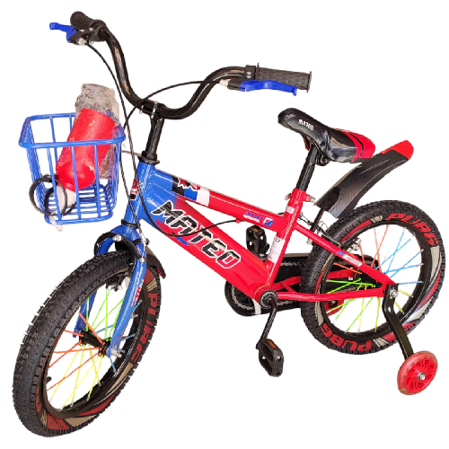 Y M402-16 BICICLETA #16 ROJO Y NARANJA