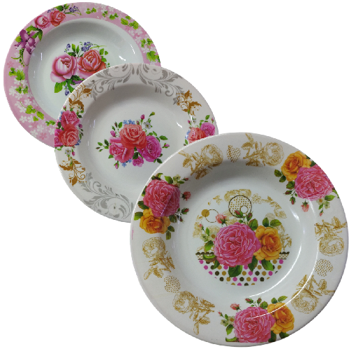 M A1147 PLATO MELAMINA SOPERO 23*3CM