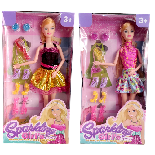 Y DSJ91-20 MUÑECA 11.5" C/ ZAPATOS