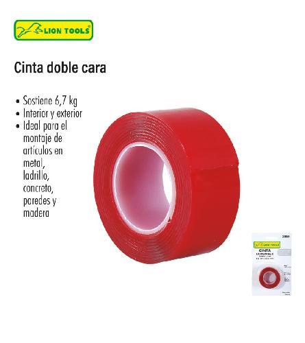 LION 2880 CINTA DOBLE CARA 25mm *1.5m