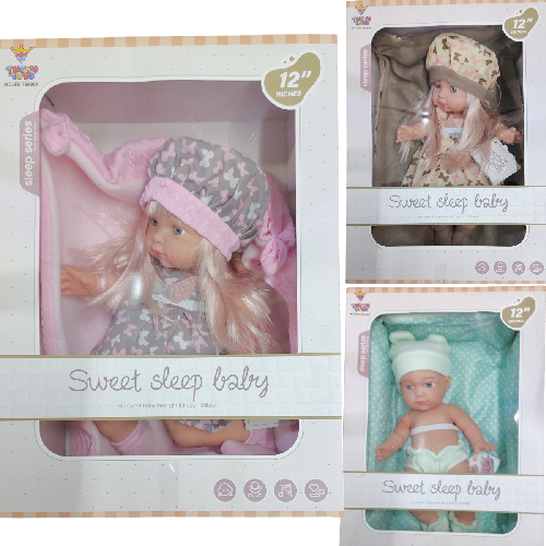 TIN BB-78990P BEBE 27CM C/COBIJA MEJOR CALIDAD