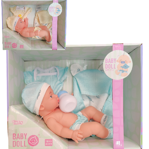 TIN BB-78984H BEBE 30.5cm C/ ROPA Y MANTA