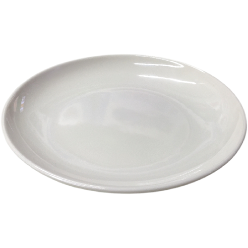 M A0168 PLATO MELAMINA BLANCO 20.5cm