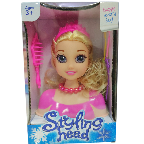 B369-27 CABEZA D PRINCESA C/ ACCESORIOS