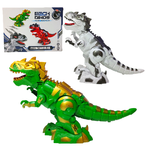 JT3734 DINOSAURIO CAMINANTE C/ LUZ Y SONIDO 17*27.5cm