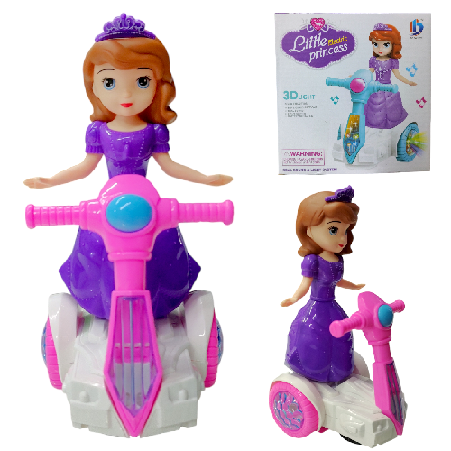 JT3966 PRINCESA EN PATIN C/ MOVIMIENTO, LUZ Y SONIDO