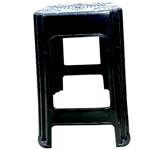 JAM 0277 BANCO #4 NEGRO 50*28cm