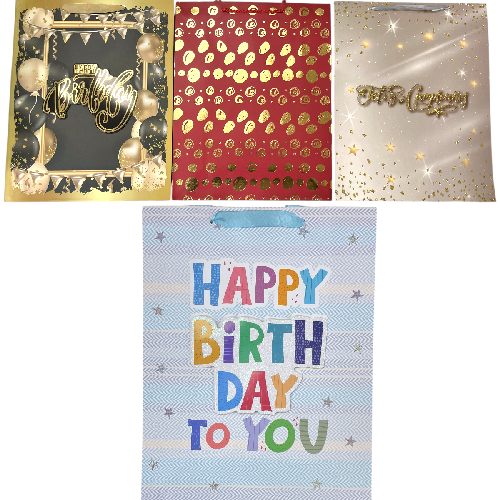 M D2820 BOLSA DE REGALO 40*31*12cm PAQ* 12pzs