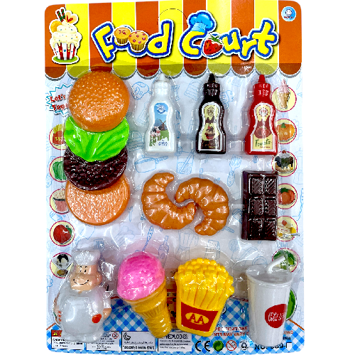 Y 889-6 JUEGO DE COCINA C/ CHEF Medida Empaque 34*26cm