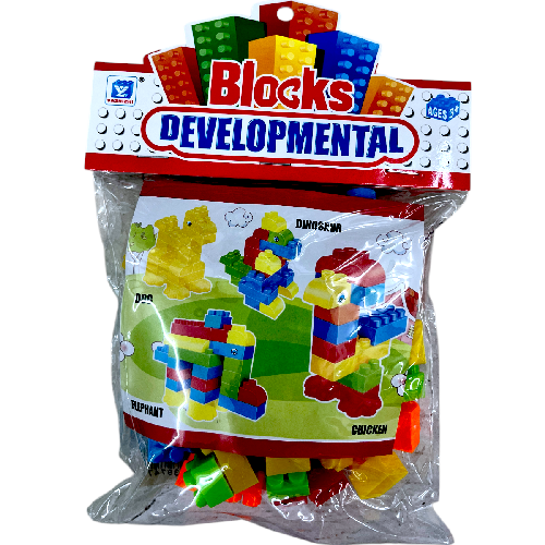 YZ0101 JUEGO DE BLOQUES Medidas Empaque 24*14cm