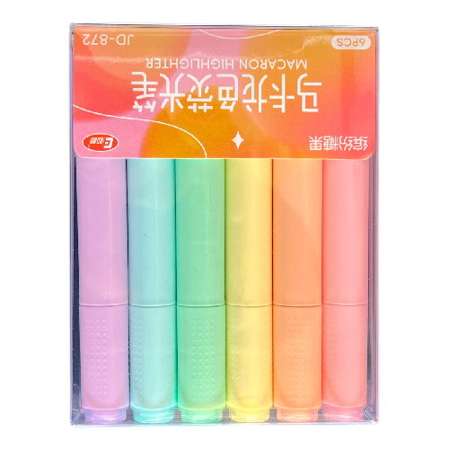 M B2654 MARCATEXTOS 12cm C/6colores