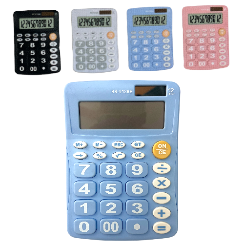 M B9139 KK-9136B CALCULADORA 15.4*11cm (Lleva 1 pila AA no incluidas)