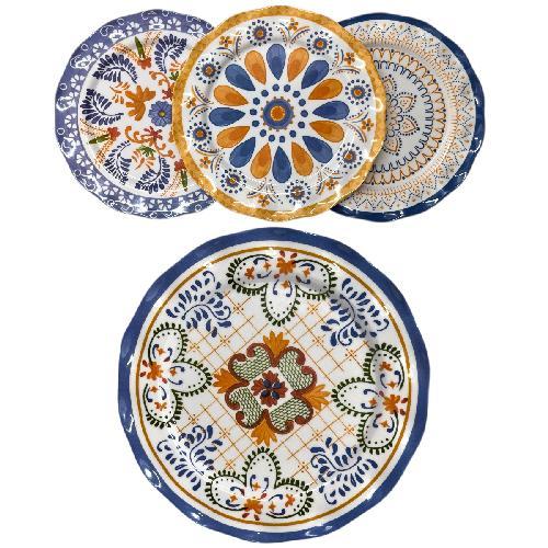 OM AB-1502-7.5 PLATO MELAMINA 18.5cm