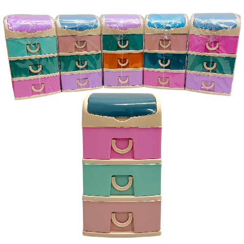 OM AM-0218-3 CAJONERA DE PLASTICO 18.5*13.5*13cm