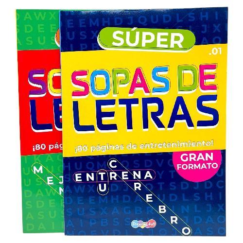 A 3069 SOPA DE LETRAS 20*27cm 80pag