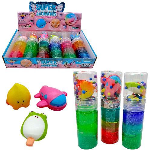 T H-1746-1 SLIME GRANDE CON SQUISHY 19cm