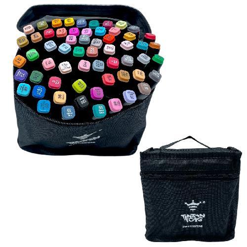 T PM-77 PLUMIN DOBLE PUNTA EN BOLSA C/ 60 colores