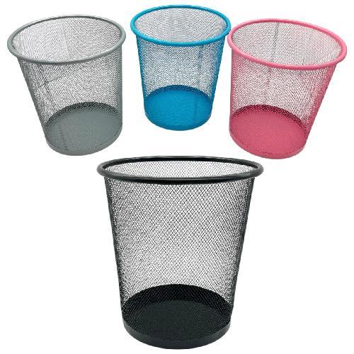 OM AO-0200 CESTO PAPELERO DE METAL 23.5*26cm