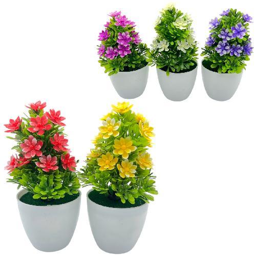 OM CZ-7002C MACETA DE FLORES ARTIFICIALES 8*19cm