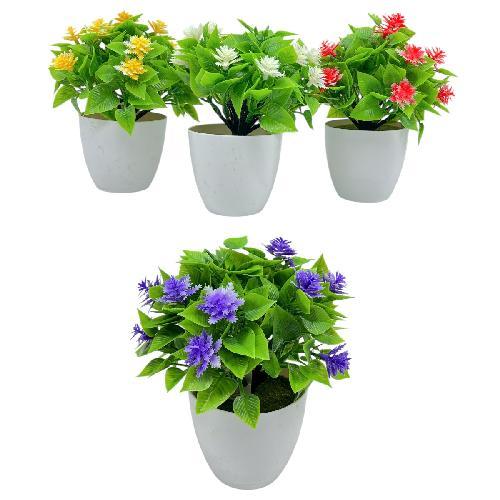 OM CZ-7010 MACETA DE FLORES ARTIFICIALES 18cm