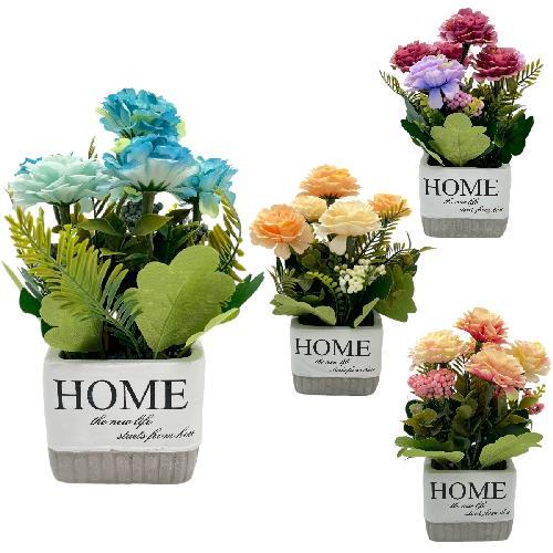 OM CZ-7052 MACETA DE FLOR ARTIFICIAL 10*20cm