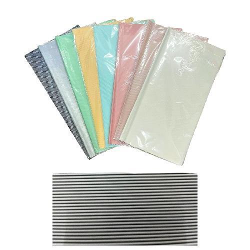 M F6421 PAPEL COREANO RAYAS 57x57cm PAQ* C/ 20hojas