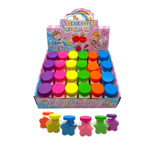 Z 10030 ARENA MOLDEABLE ESTRELLA PAQ* 24pzs