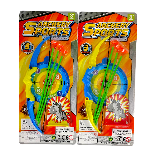Y 266 BLISTER ARCO Y FLECHA 34x15cm