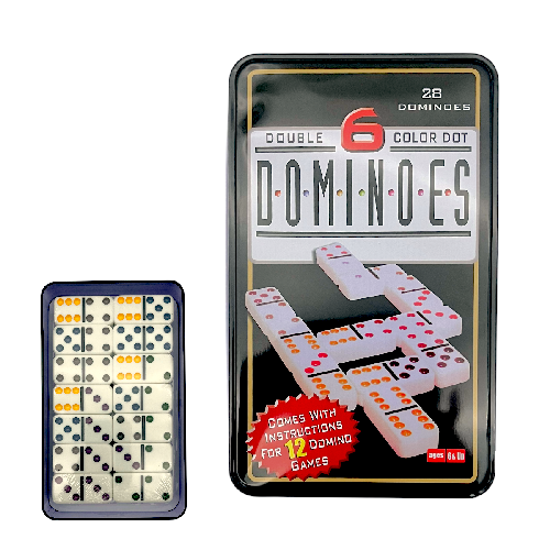 M C2144 DOMINO 28 FICHAS 6 colores