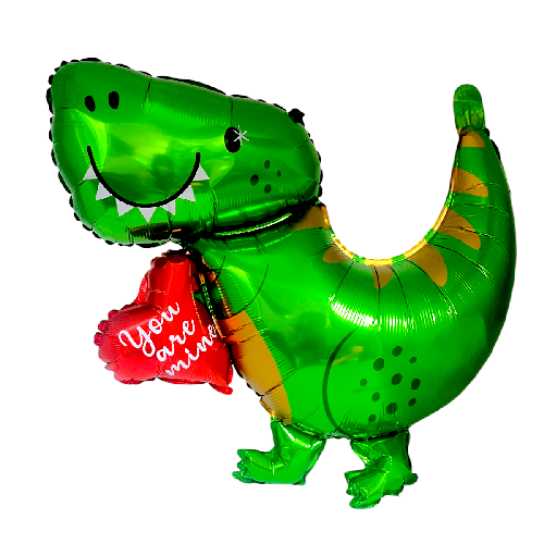 OM DA-0703 GLOBO METALICO DINO 73x78cm