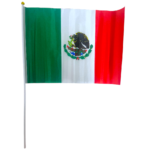 P MEX-26-3 BANDERA TELA 21x30cm