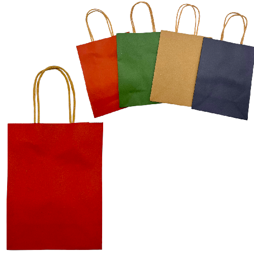 M D2538 BOLSA DE REGALO PAPEL KRAFT MINI 20x15x8cm