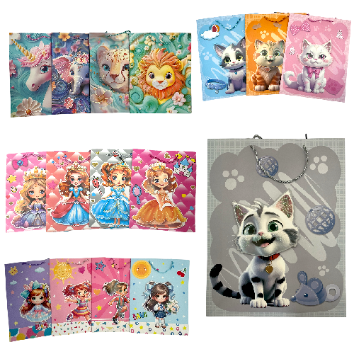 M D2435 BOLSA DE REGALO MEDIANA 32x26x10cm