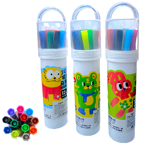 M B2806 PLUMIN LAVABLE BOTE C/ 12 plumones de 15.6cm
