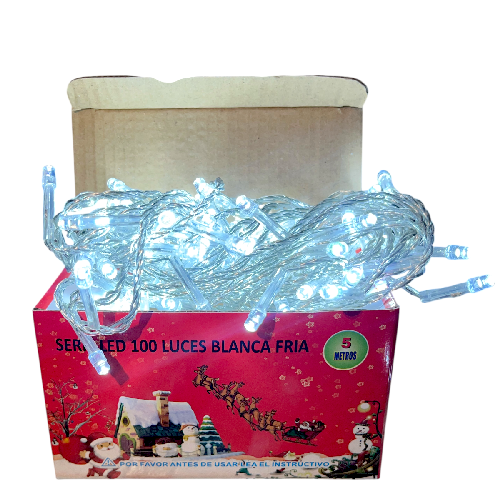 M J6102 SERIE BLANCA 100 LED 3w 5M