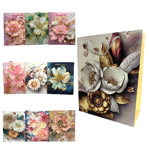 M D4248 BOLSA DE REGALO JUMBO 55x43x15cm PAQ* 12pzs